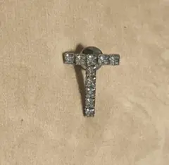 ラインストーン　ピンバッジ