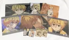 ケ*)様 【大量】 鬼滅の刃 我妻善逸 カード ファイル 紙類 まとめ売り