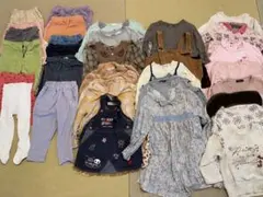 女の子 子供服 まとめ売り 大量セット 80-120サイズ　ミキハウスあり