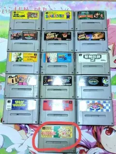 スーパーファミコンソフト セット まとめ売り15本＋ジャンク1本