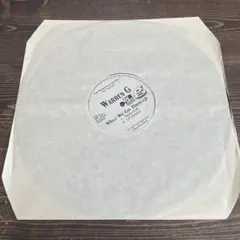 訳アリ(ジャケ無し) プロモ！WARREN G 12インチ　レコード