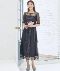 ドレスプラス　結婚式 お呼ばれ ドレス ワンピースパーティードレス 二次会