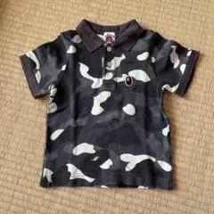 美品⭐️BAPE KIDS 迷彩サメTシャツ　80cm正規品 ☆新品☆ ABC camo green シャーク Tシャツ XLサイズ a bathing ape