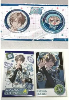 にじさんじ ろふまお ROF-MAO 4周年 甲斐田晴 缶バッジ チェキ