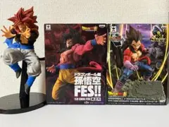 ドラゴンボール 超サイヤ人4 悟空 ベジータ ゴジータ フィギュア 3体セット