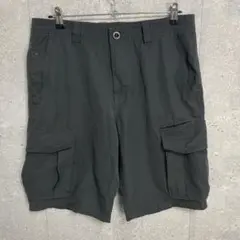 ノースフェイス　グレー　カーゴハーフパンツ　ショーツ　古着