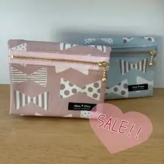 SALE!!フタにファスター☆移動ポケット☆りぼん2点セット☆ハンドメイド
