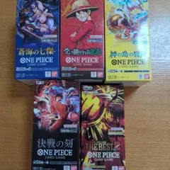 ワンピースカード 決戦の刻 受け継がれる意思 その他 計5BOX［テープ