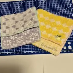 中古　ポケット付きタオルハンカチ　Afternoon Tea　2枚セット　3のサムネイル
