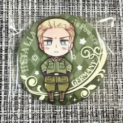 ヘタリア Axis Powers アニくじ 缶バッジ ドイツ