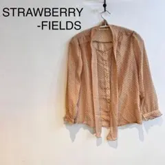 ブラウス ジャケット ノーカラー