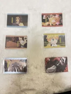 鬼滅の刃 キャラクターカード 6枚セット