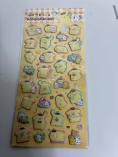 ぷくっとシールポムポムプリンマイメロキキララシナモンクロミハンギョドンポチャッコ