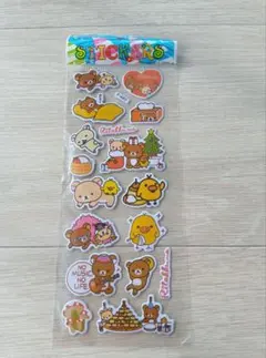 新品 リラックマ ぷっくりシール