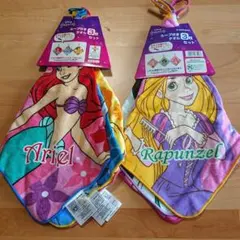ディズニー プリンセス ループタオル 6枚セット