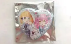 コンパス リリカ ハート缶バッジ - メルカリ