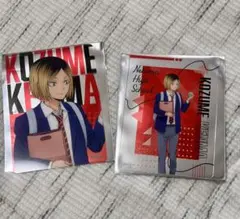 ハイキュー!! イオンモール イオン コラボ クリアカード 孤爪研磨　2点セット