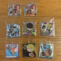 ワンピース ウエハース シール 8枚セット　SEC新四皇2枚他　log.14