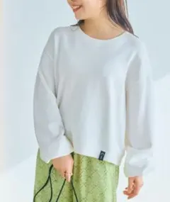 【新品/タグ付】COHINA LAB. スウェット　U155 ホワイト