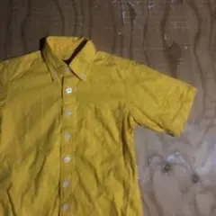 【送料無料】USED お洒落半袖シャツ　ユニセックス　古着