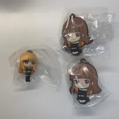 カラフルピーチえとさんキーホルダー3点セット