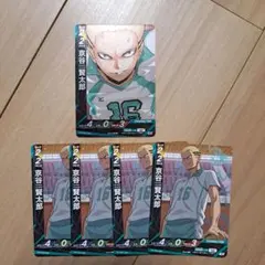 ハイキュー　バボカ BREAK　青葉城西　京谷　NP　N　5枚　最強の挑戦者
