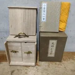 光琳かるた/小倉百人一首/桐箱入のサムネイル