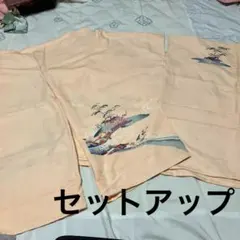 着物リメイク　セットアップ　パンツ　トップス