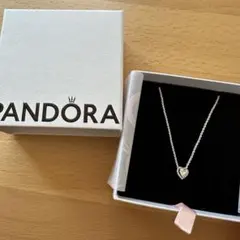 【新品未使用】Elevated Heart Necklace PANDORA