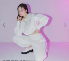 LOVE BOAT クロップドトレーナー ホワイトのサムネイル
