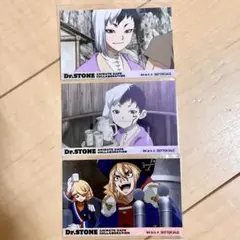 Dr.STONE アニメイトカフェ 特典 未開封 3枚セット