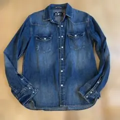 NANO UNIVERSE デニムシャツ 10-9 インディゴ