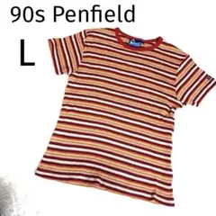 90s Penfield ペンフィールド ボーダーT マルチカラー ヴィンテージ