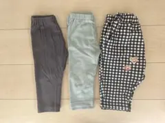 ユニクロ　カノコレギンス　7分丈　ハーフパンツ　GU ジーユー　3点セット