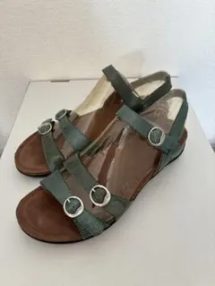 danskoグリーン ストラップサンダルのサムネイル