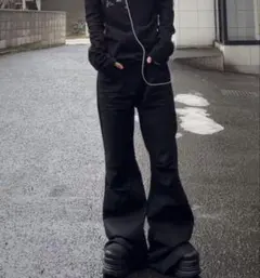 Opium ワックス フレアデニム swag Rick Owen