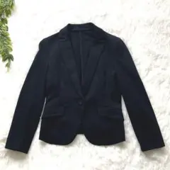 BALLSEY ボールジィ 1ボタン テーラードジャケット 黒 38 ストレッチ