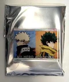 ヒロアカ　爆豪勝己　緑谷出久　アクリルブロック