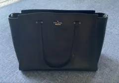 本日限定価格！ ケイトスペード 黒 ビジネスバッグ レザー トート ショルダー