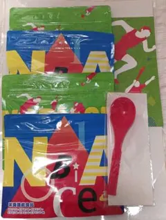 新品未開封。ノビエース。ココア味。4袋。スプーン付き