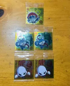 ドラゴンボール超戦士シールウエハース　　　　　『力の大会』出場宇宙　3種セット