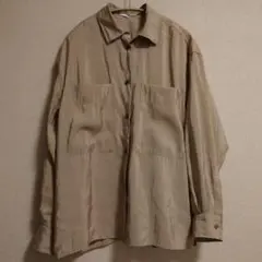 HÉLIOPÔLE 秋カラー 長袖シャツ