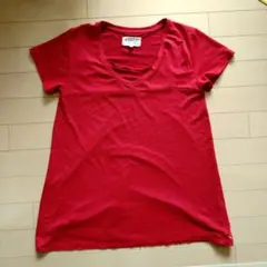 00s PRADA プラダ ピチT VネックTシャツ ピンク S y2k ギャル - メルカリ
