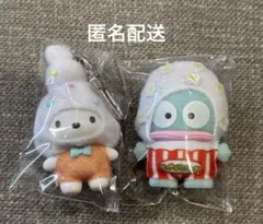 未開封サンリオ ちびっともスイーツ ストラップ　ポチャッコ　ハンギョドン匿名配送