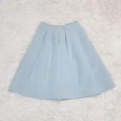 希少色✨ フォクシー バロン フレア タックスカート マットストレッチ