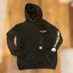 カーハートパーカー　フーディー　ブラック　M