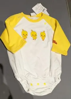 【新品・タグ付き】チキンラーメン ひよこ ロンパース バースデイ