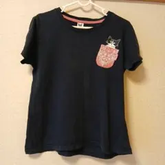 NYANKODO 猫柄ポケットTシャツ M Size