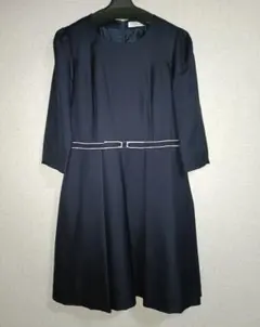 新品　ギャラリービスコンティ　ワンピース　紺色　Ｌサイズ