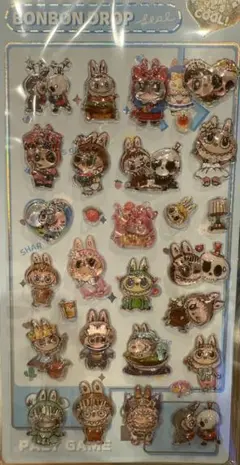 ボンボンドロップシール ラブブ シール